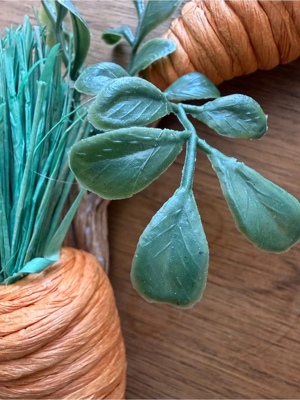 Target Orange and Green Carrot Wreath